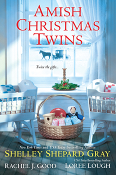 Paperback Amish Christmas Twins Book