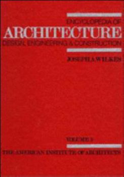 Hardcover Encyclopedia of Architecture: Design, Engineering & Construction (Encyclopedia of Architecture) Volume 5 Book