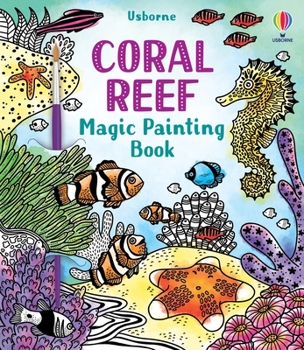 Paperback Coral Reef Magic Painting Book