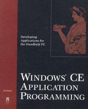 Paperback Windows CE Applications Programming [With CDROM] Book