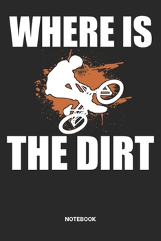 Notebook: Dotted Lined Mountain Bike Themed Notebook (6x9 inches) ideal as a Cycle MTB Journal. Perfect as a Mountainbike Downhill Biycle Lover. Great gift for Kids, Men and Women