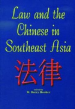 Paperback Law and the Chinese in Southeast Asia Book