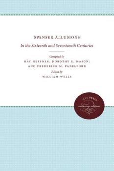 Spenser Allusions (Studies in philology. Texts and studies)