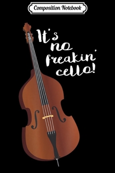 Composition Notebook: Double Bass Funny Jazz Instruments Music Journal/Notebook Blank Lined Ruled 6x9 100 Pages