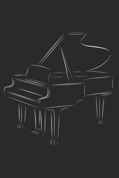 Notizbuch: Klavier Piano Notebook A5 liniert I Geschenk für Pianisten I Keyboard Instrument Tagebuch oder Journal I Vintage Retro Musiker Notizheft (German Edition)