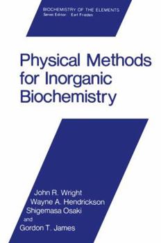 Paperback Physical Methods for Inorganic Biochemistry Book