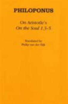 Hardcover On Aristotle's "on the Soul 1.3-5" Book