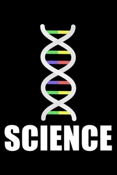 Paperback Science Double Helix: Lined Notebook, Journal or Diary (Size 6x9) with 120 Pages Book