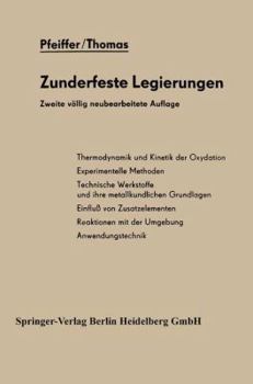 Paperback Zunderfeste Legierungen [German] Book