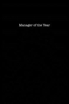 Paperback Manager of the Year: Dot Grid Notebook for Coworkers Book