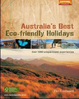 Paperback Australia's Best Eco Friendly Holidays Book