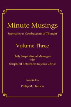 Hardcover Minute Musings Volume Three Book