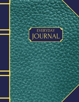Paperback Everyday Journal: Dot Grid Interior, 120 pages, 8.5 x 11 inches Book