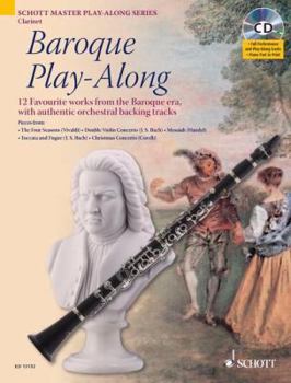 Paperback Baroque Play-Along: 12 Favorite Works from the Baroque Era Book