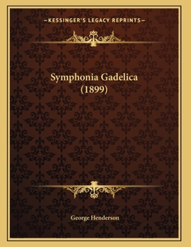 Paperback Symphonia Gadelica (1899) [Gaelic] Book