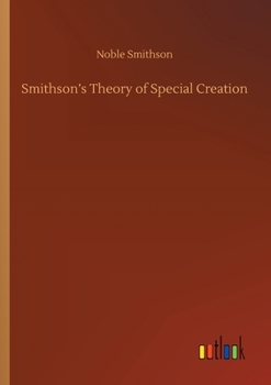 Paperback Smithson's Theory of Special Creation Book