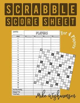 Paperback Scrabble Score Sheet: Scrabble Score Sheet Ideas Book