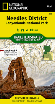 Loose Leaf Needles District: Canyonlands National Park Map Book