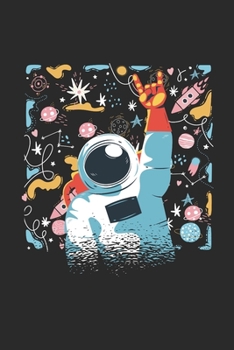 Paperback Astronaut: Graph Paper Notebook (6" x 9" - 120 pages) Universe Notebook for Daily Journal, Diary, and Gift Book