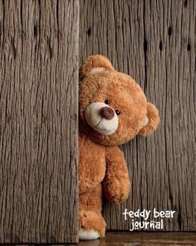 Teddy Bear Journal: 8 x 10 inch teddy bear notebook, blank pages, sketchbook, diary, 150 pages