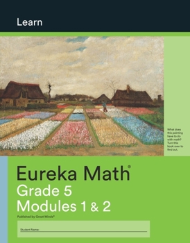 Paperback Eureka Math Grade 5 Learn Workbook #1 (Modules 1-2) Book