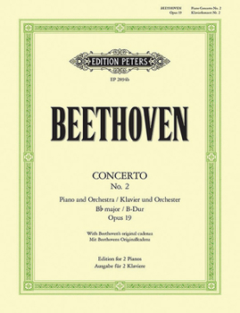 Paperback Piano Concerto No. 2 in B Flat Op. 19 (Edition for 2 Pianos): Original Cadenza by the Composer Book
