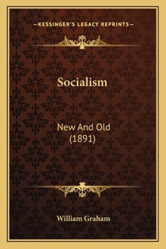 Paperback Socialism: New And Old (1891) Book