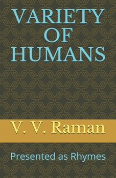 Paperback Variety of Humans: Presented as Rhymes Book