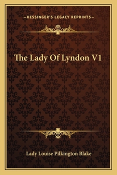 Paperback The Lady Of Lyndon V1 Book