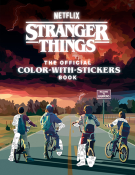 Paperback Stranger Things: The Official Color-With-Stickers Book