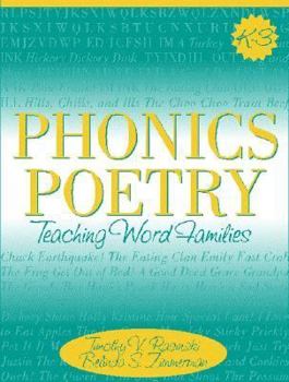 Paperback Phonics Poetry: Teaching Word Families Book