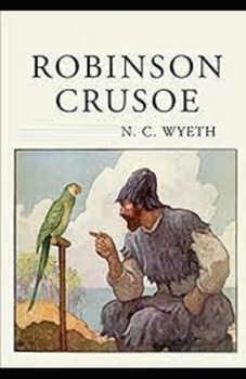 Paperback Robinson Crusoe Illustrated Book