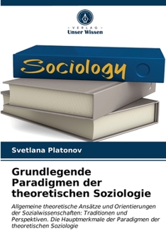Paperback Grundlegende Paradigmen der theoretischen Soziologie [German] Book