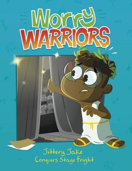 Paperback Jittery Jake Conquers Stage Fright Book