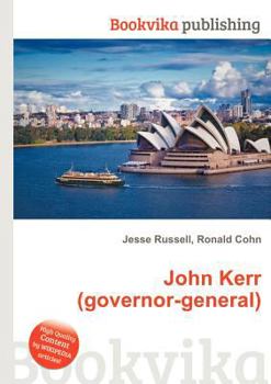 Paperback John Kerr (Governor-General) Book