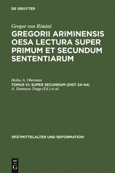 Hardcover Super Secundum (Dist 24-44) [German] Book