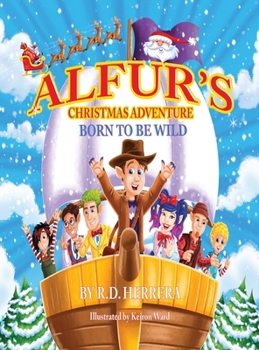 Hardcover Alfur's Christmas Adventure Book