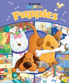 Library Binding Puppies: My First Little Seek and Find Book