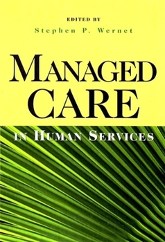 Paperback Managed Care in Human Services Book