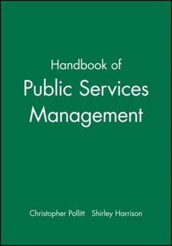 Paperback Handbook of Public Services Management Book