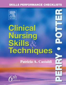 Paperback Skills Performance Checklists: Clinical Nursing Skills and Techniques Book