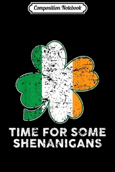 Paperback Composition Notebook: St. Patricks Day Irish Shamrock Ireland Journal/Notebook Blank Lined Ruled 6x9 100 Pages Book