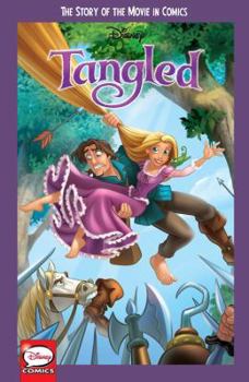 Paperback Disney Tangled: The Story of the Movie in Comics Book