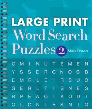 Paperback Large Print Word Search Puzzles 2: Volume 2 [Large Print] Book