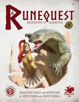 Paperback Runequest: Roleplaying in Glorantha Quick Start Book