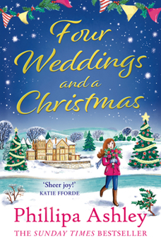 Paperback Four Weddings and a Christmas Book