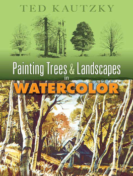 Paperback Painting Trees & Landscapes in Watercolor Book
