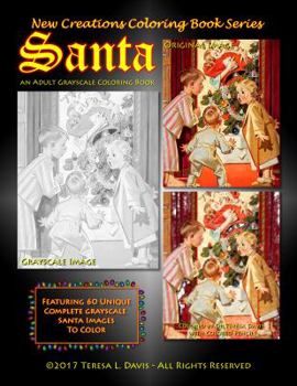 Paperback New Creations Coloring Book Series: Santa Book