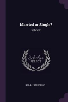 Paperback Married or Single?; Volume 2 Book