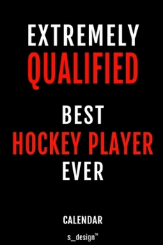 Calendar for Hockey Players / Hockey Player: Everlasting Calendar / Diary / Journal (365 Days / 3 Days per Page) for notes, journal writing, event planner, quotes & personal memories